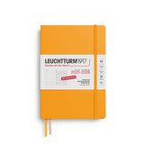 Leuchtturm1917 Weekly Planner & Notebook 2025/2026 18 Months, Medium Hardcover