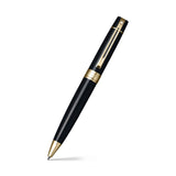 Sheaffer® 300 Ballpoint Pen, Glossy Black with Gold-tone Trim