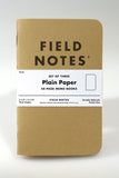 Field Notes Original Kraft Memo Books, 3 Pack