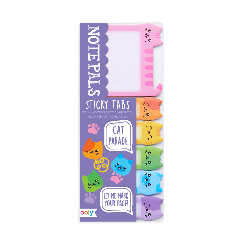 ooly Note Pals Sticky Tabs, Cats – Bartrums & Co Ltd