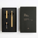 Ystudio Classic Fountain Pen, Brass