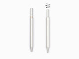 -andhand- Method Ballpoint, Silver Lustre