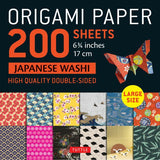Origami Paper, 200 Sheets, Japanese Washi