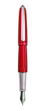 Diplomat Aero Fountain Pen, Red