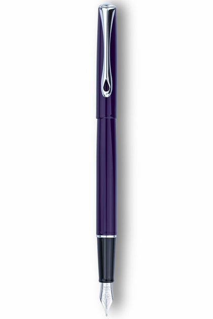 Diplomat Traveller Fountain Pen, Deep Purple