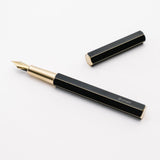 Ystudio Desk Fountain Pen and Stand, Brassing