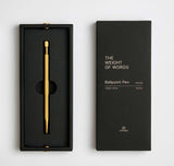Ystudio Brass Ballpoint (Spring Mechanism)