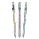 Multicoloured Gel Pens, Set of 3