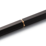 Ystudio Portable Gel Ballpoint, Black Brassing