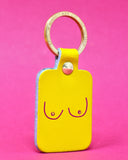 Ark Leather Boob Keyring