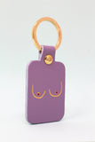 Ark Leather Boob Keyring