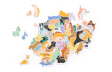 299 Dogs and a Cat Jigsaw Puzzle, 300 Shaped Pieces