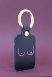 Ark Leather Boob Keyring