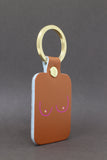 Ark Leather Boob Keyring
