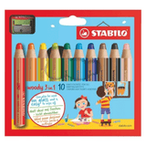 Stabilo Woody Pencil Crayons