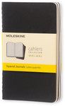 Moleskine Cahier Journals, Set of 3, Pocket Size
