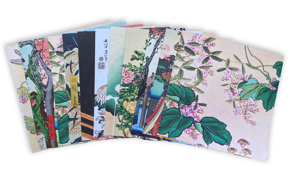 Origami Paper - Geisha Prints - Large 8 1/4 - 48 Sheets: Tuttle