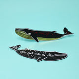 Ark Leather Bookmark, Whale