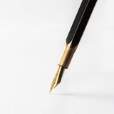 Ystudio Desk Fountain Pen and Stand, Brassing