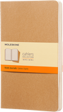 Moleskine Cahier Journals, Set of 3, Large