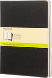 Moleskine Cahier Journals, Set of 3, Extra Large