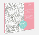 Omy Giant Colouring Poster