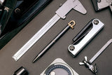 Ystudio Portable Gel Ballpoint, Black Brassing