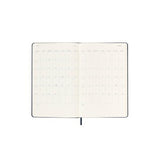 Moleskine 2025 Day to Page Diary, Large Hardcover, Black