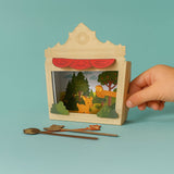 Mini Theatre Kit, Kids Craft Kit, Paper Play Theatre