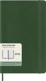 Moleskine 2026 Week to View with Notes Diary, Softcover Large