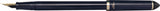 Sailor Fude de Mannen Calligraphy Fountain Pen, 40° Dark Blue