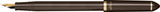 Sailor Fude de Mannen Calligraphy Fountain Pen, 40° Pearl Brown
