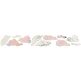 Paper Poetry Stickers on a Roll, Clouds, 100 Stickers