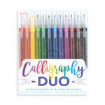 ooly Calligraphy Duo Chisel and Brush Tip Markers