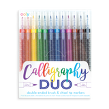 ooly Calligraphy Duo Chisel and Brush Tip Markers