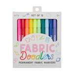 ooly Fabric Doodlers Markers - Set of 12