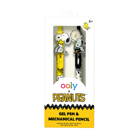 Ooly x Peanuts: Gel Pen & Mechanical Pencil Set