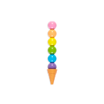 ooly Rainbow Scoops Vanilla Scented Stacking Erasable Crayons