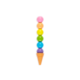 ooly Rainbow Scoops Vanilla Scented Stacking Erasable Crayons