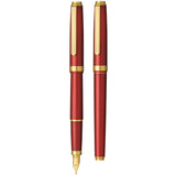 Platinum Biso Fountain Pen, Flame Red