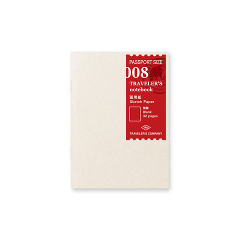 Traveler's Company Notebook Refills, Passport Size