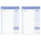 Letts Rhino A4 Day per Page 2027 Diary, Black