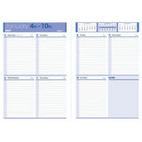Letts Rhino A4 Week to View 2027 Diary, Black