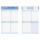 Letts Rhino A5 Week to View 2027 Diary, Black