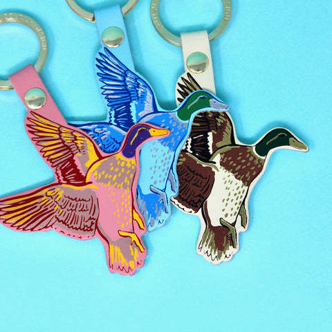 Ark Leather Holy Duck Key Fob