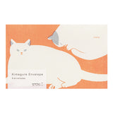 Midori Kimagure Easy&Cozy Envelope, Cat