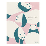 Midori Kimagure Easy&Cozy Letter Pad Panda
