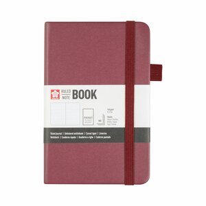 Sakura Ruled Notebook 9 x 14cm, 140g/m2 paper