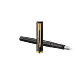Waterman Impression Fountain Pen, Black with Gold Trim