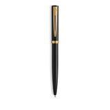 Waterman Impression Ballpoint Pen, Black with Gold Trim